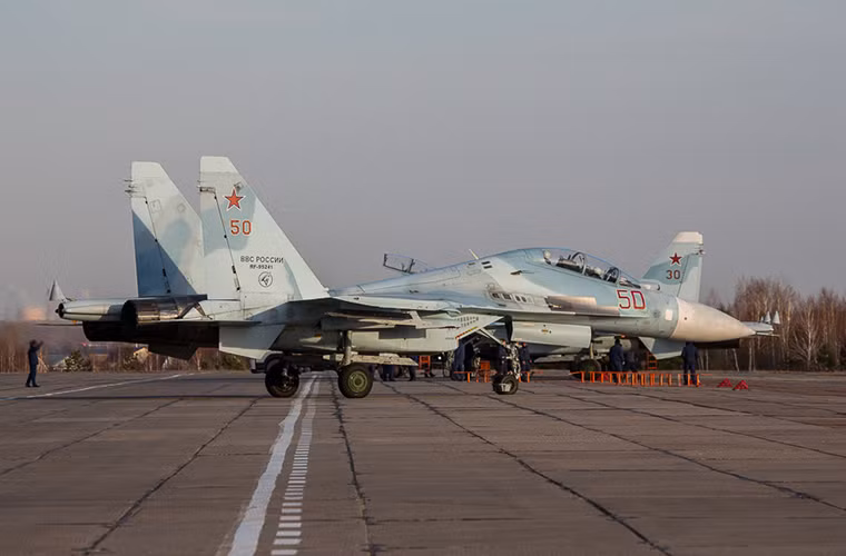 Trong tổng số hơn 350 chiếc Su-27 của Nga hiện tại thì chỉ có khoảng 14 chiếc Su-27SM3, còn đối với Su-27SM là tầm 50 chiếc. Nguồn ảnh: Arms-Expo.