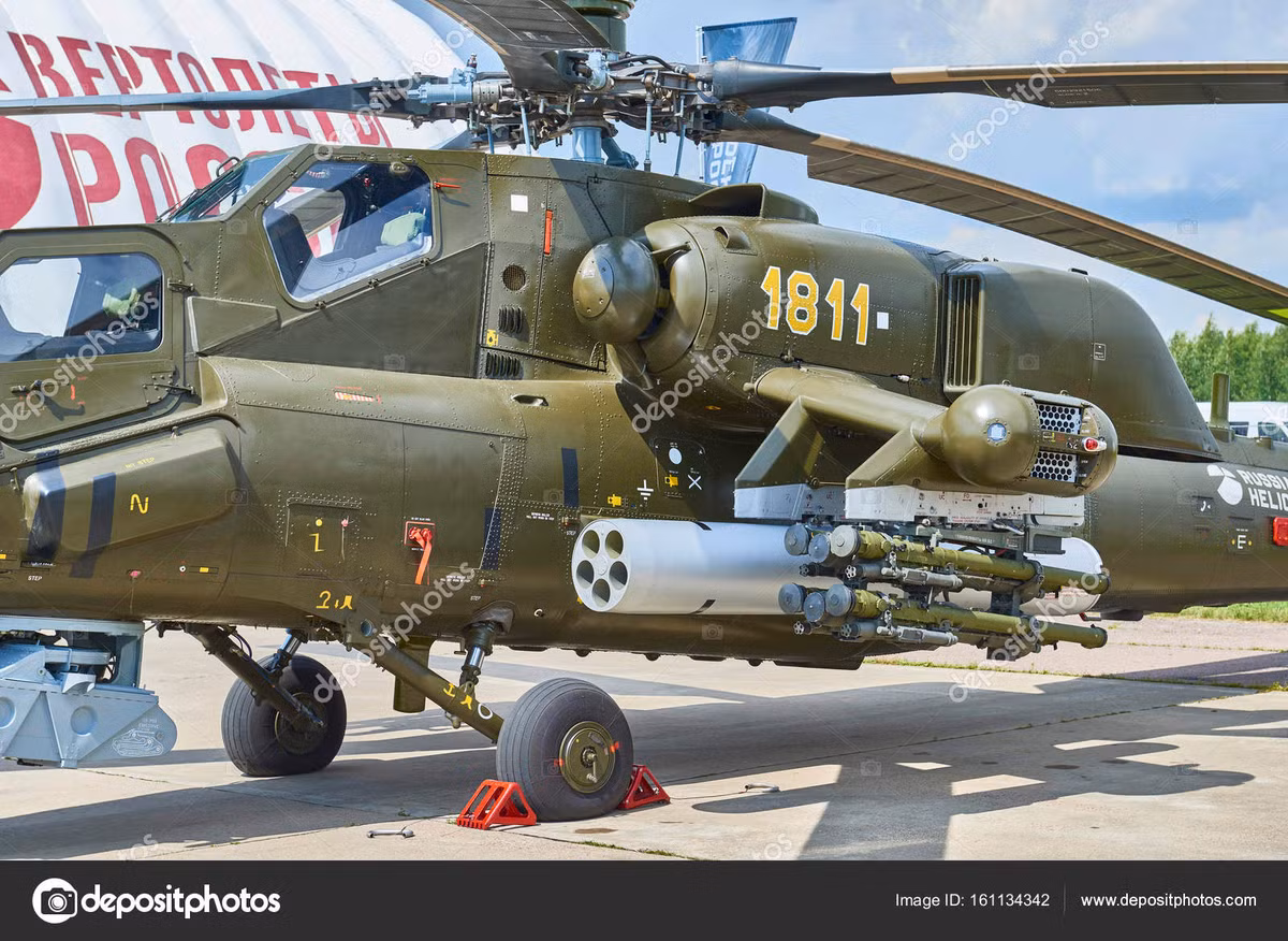 Ngoài ra, Mi-28NM được nâng cấp đáng kể hệ thống điều khiển hỏa lực, hệ thống ngắm bắn mục tiêu cho phép triển khai vũ khí chính xác cao. Hiện vẫn chưa rõ liệu Mi-28NM có được bổ sung thêm loại vũ khí nào mới hay vẫn sử dụng kho vũ khí bấy lâu nay mà dòng Mi-28 được tích hợp. Nguồn ảnh: Depositphotos