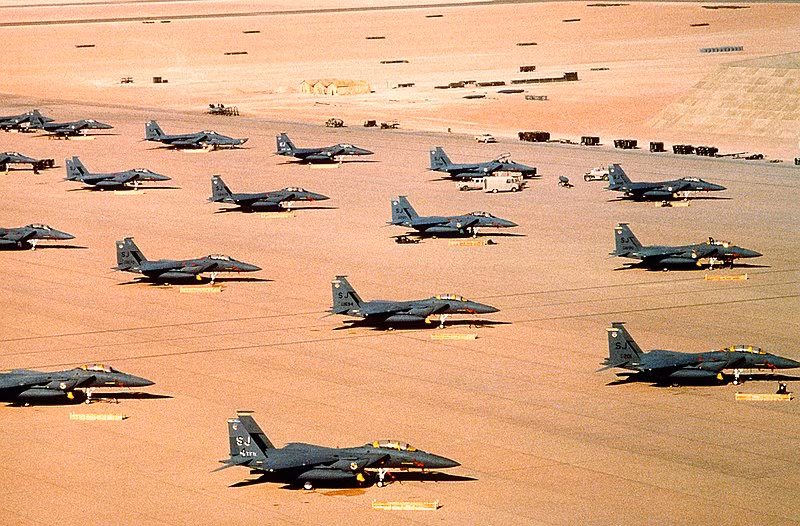 Theo một số thống kê, F-15 Eagle được coi là một trong những máy bay chiến đấu hiện đại thành công nhất thế giới, nó đã giành tới 100 chiến thắng trên không mà không để mất chiếc nào suốt gần nửa thế kỷ phục vụ tích cực. Nguồn ảnh: Wikipedia