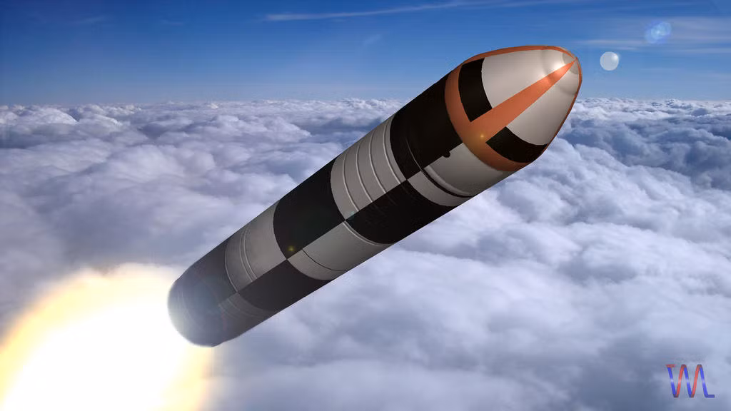 Mỗi quả Bulava mang được 6 đầu đạn hạt nhân công suất 150 kiloton, chưa kể là còn đi kèm 10-40 mồi bẫy để đối phó hệ thống phòng thủ tên lửa đối phương. Nguồn ảnh: DeviantArt