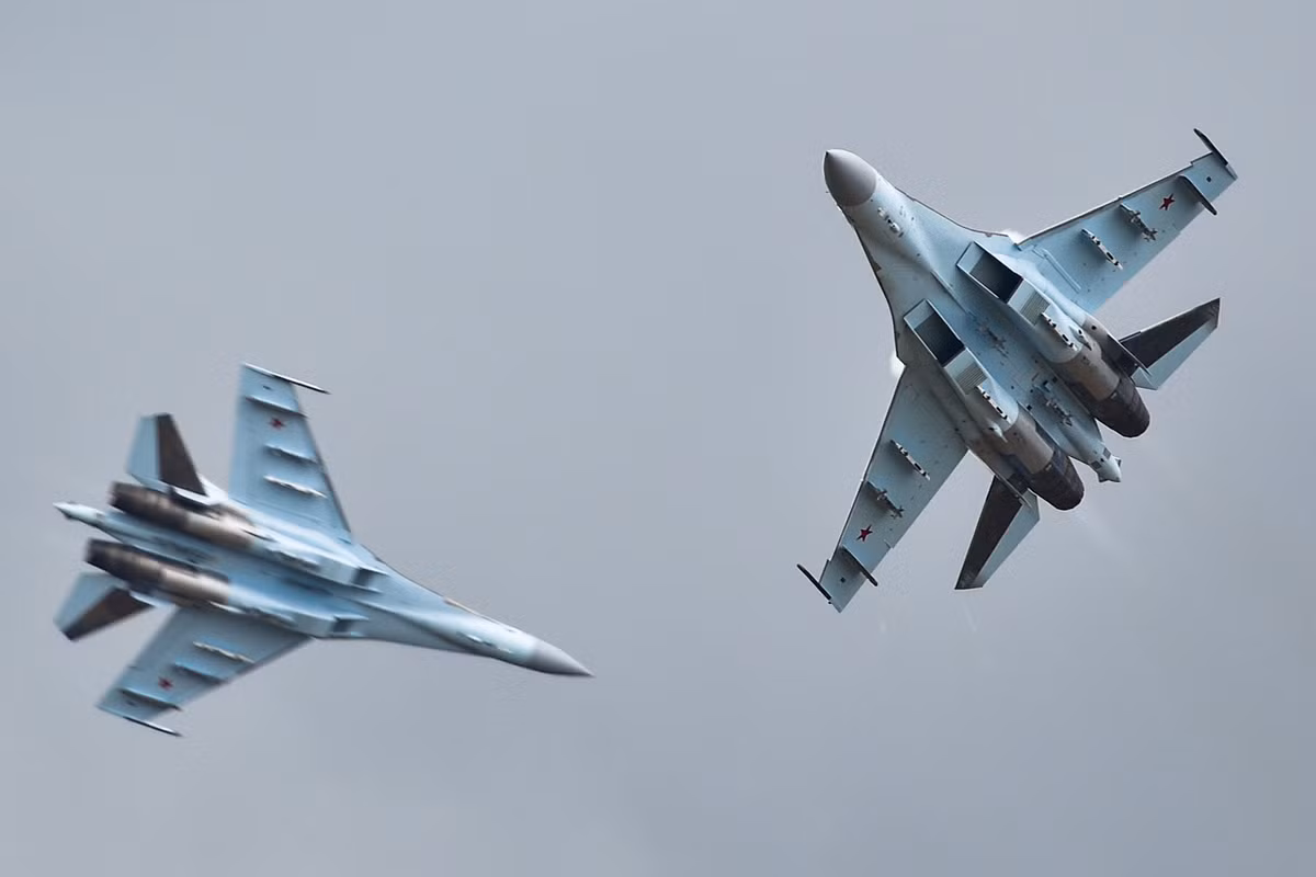 Tiêm kích đa năng thế hệ 4,5 Su-35S. Ảnh: Bộ Quốc phòng Nga