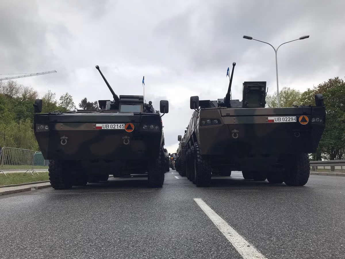 Xe thiết giáp chở quân kiểu NATO của Ba Lan. Nguồn ảnh: Bmpd