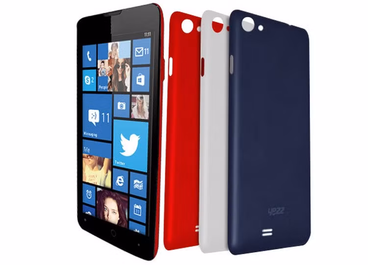  10. Yezz Billy 4.7 giá 149 USD (3,25 triệu đồng). Yezz Billy 4.7 chạy hệ điều hành Windows Phone 8.1 và dự kiến sẽ nâng cấp lên Windows 10 trong nay mai. Điện thoại trang bị màn hình cỡ 4.7-inch với độ phân giải 720p, camera sau 8Mp, bộ vi xử lý lõi tứ Snapdragon 200, bộ nhớ 8GB cùng RAM 1GB. Thiết bị có ba màu tùy chọn xanh, đỏ và trắng, đồng thời giá bán rất hấp dẫn chỉ 149 USD.
