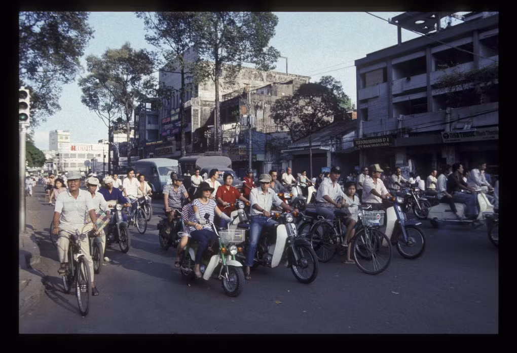 Trên đường Trần Hưng Đạo.