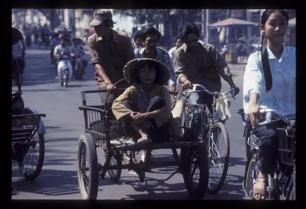 Trên đường Xô Viết Nghệ Tĩnh.