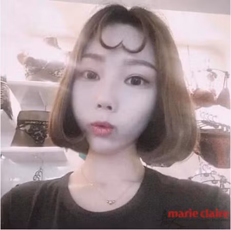 Mấy ngày qua, nhân vật hoạt hình được giới trẻ Hàn Quốc làm sống dậy khi liên tục lăng xê kiểu mái hình trái tim ngộ nghĩnh được lấy cảm hứng từ Thủy thủ Mặt trăng.