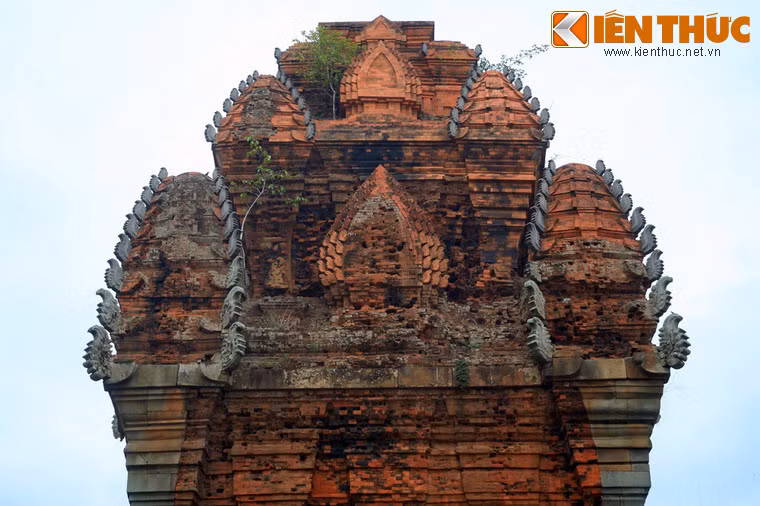 Khác với nhiều tháp Chăm khác, trang trí tháp Cánh Tiên cầu kì đến độ hoàn mỹ.