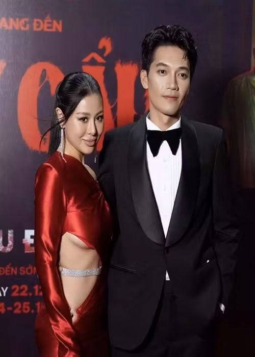 Tháng 1/2024, Nam Thư gây tranh cãi khi đăng ảnh thân thiết với Quang Tuấn - nam diễn viên đã lập gia đình. Ảnh: Gia Đình Việt Nam.