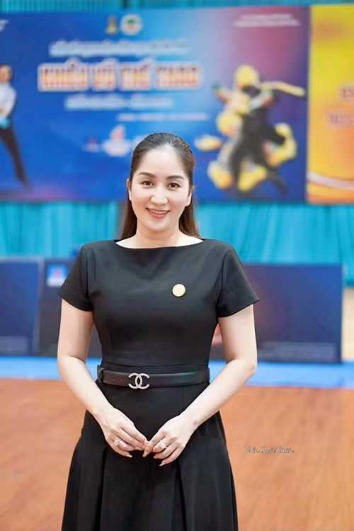 Vóc dáng của Khánh Thi đã thon gọn hơn. Ảnh: FBNV.