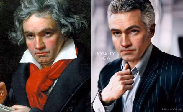 Nhà soạn nhạc thiên tài người Đức - Ludwig van Beethoven.