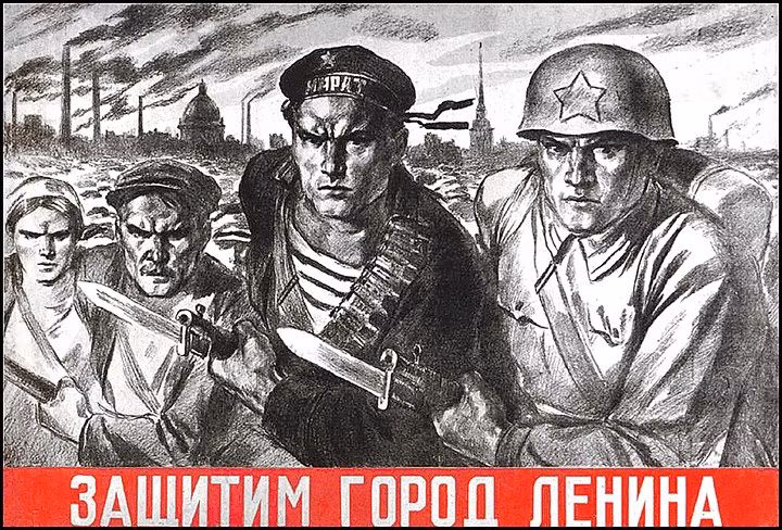 "Chúng ta sẽ bảo vệ Leningrad".