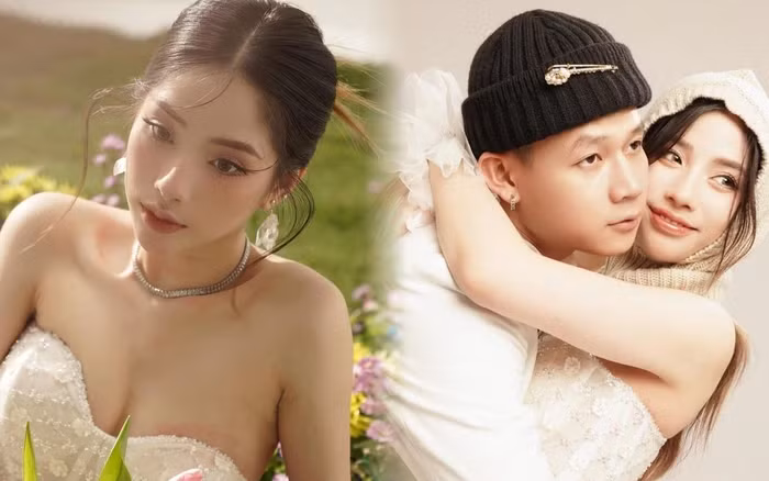 Dam cuoi lang man cua cap doi “chi oi anh yeu em”