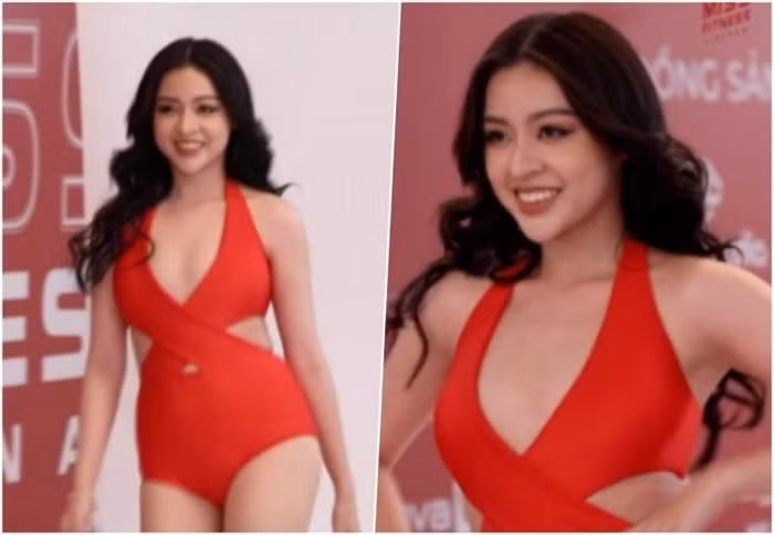 Ngoài ra, hot girl "trứng rán cần mỡ" cũng đăng thêm một bức ảnh khoe toàn diện thân hình thanh mảnh của mình.