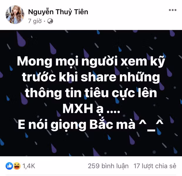 Tiểu Hý phủ nhận nhân vật nữ trong clip đang lan truyền trên mạng là mình.