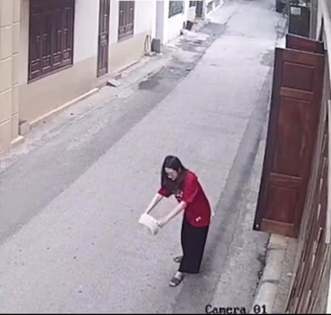 Mới đây, trên mạng xã hội xuất hiện những bức ảnh ghi lại khoảnh khắc một cô gái trổ tài vẩy rau nhưng kết quả không thể đắng "lòng hơn".