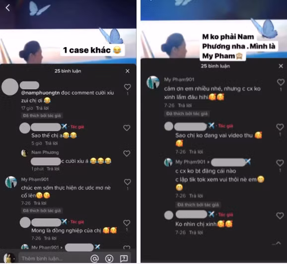 Mới đây, Nam Phương chỉ mặt đặt tên vài tài khoản giả mạo mình. Đầu tiên là một Facebook tên Adela Trần bởi người này đăng ảnh của tiếp viên hàng không này kèm caption đạo lý. "Không tức vì bị mạo danh mà tức vì đặt cái tên nghe sến rện".