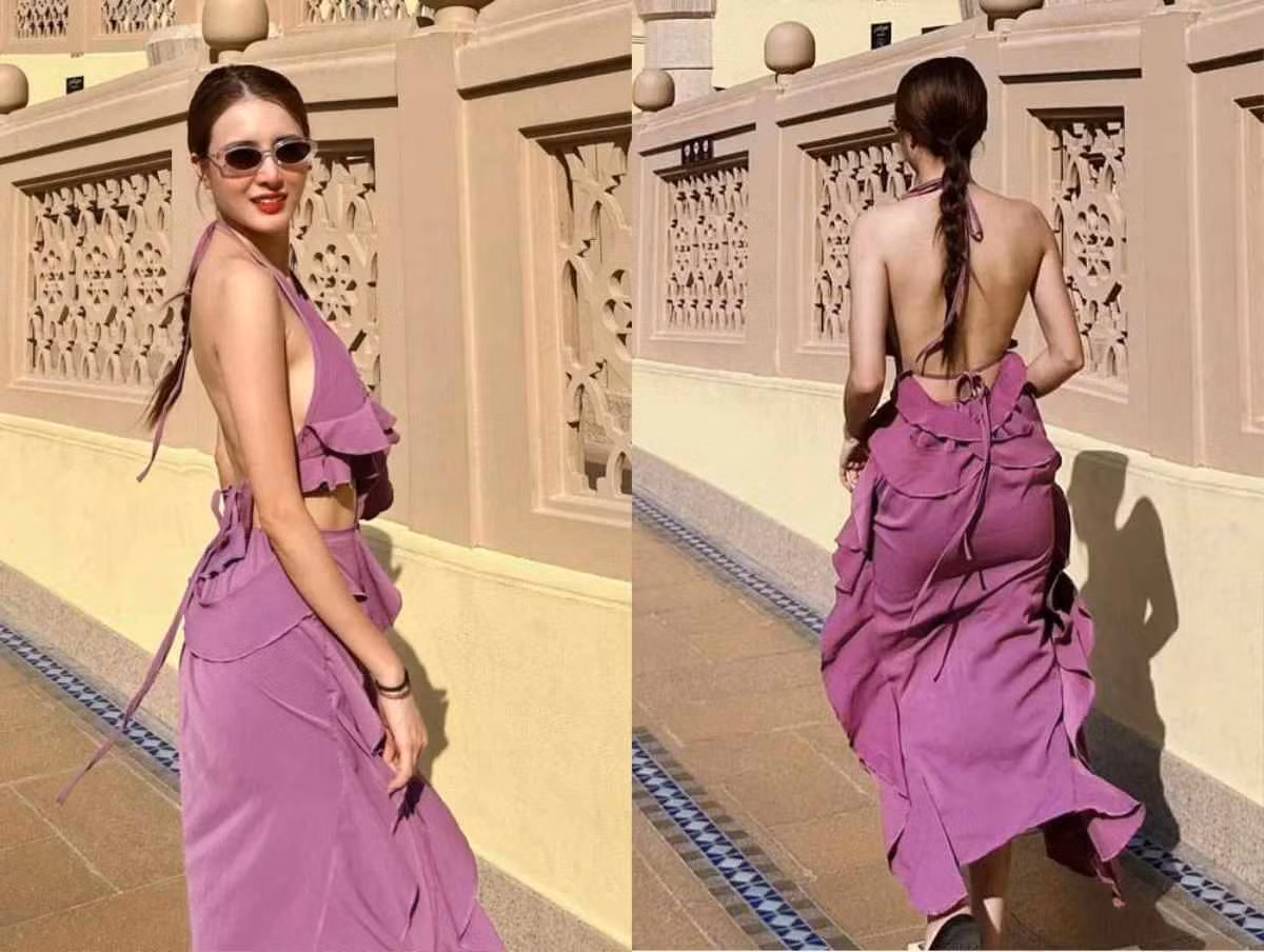 Lê Khánh Chi sinh năm 1989, cô từng giành giải Hoa khôi Đại học Văn Hóa.