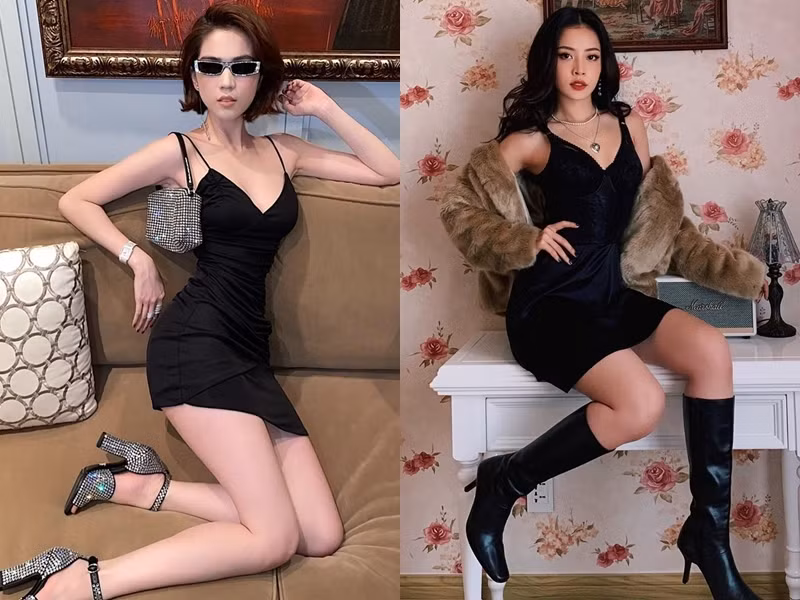 Những hình trên không phải lần đầu tiên Ngọc Trinh và Chi Pu song hành cùng nhau. Cách đây chưa lâu, khi bản hit "Anh ơi ở lại" của Chi Pu lên sóng, Ngọc Trinh cũng từng thử cầm mic song ca với người em thân thiết.