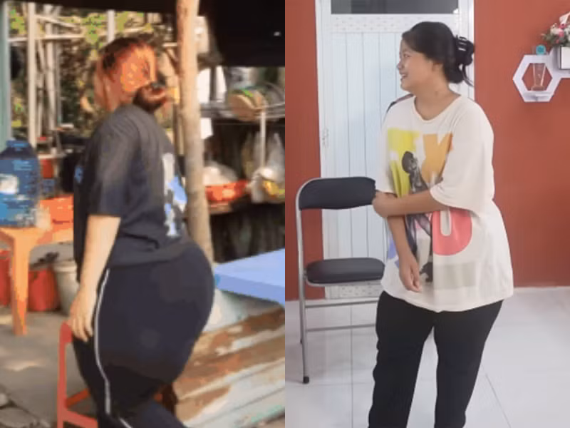 Hiện tại, Thùy Trang giảm được 36kg, chỉ còn nặng 73kg. Đặc biệt, vòng 3 của Trang giảm từ 170cm xuống còn 110cm.