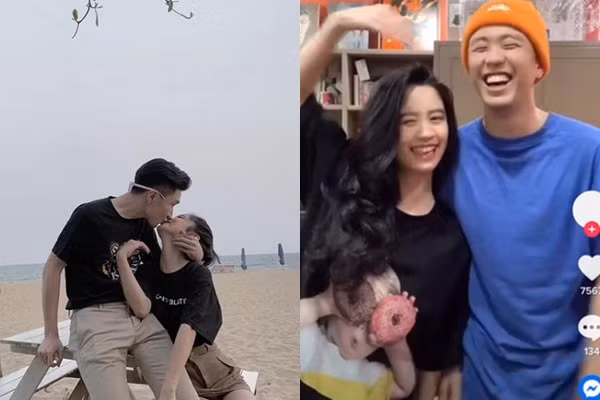 Để khẳng định chẳng có "tơ tưởng" đến Huyme, "hot girl tạp hóa" còn thoải mái công khai ảnh khóa môi bạn trai thuộc Hội con nhà giàu Trung Japan lên trang cá nhân.