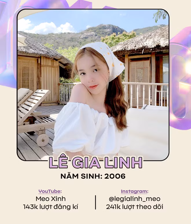 Thời gian qua, TikTok cống hiến khá nhiều gương mặt hot girl đình đám cho CĐM. Điển hình như cái tên tên Gia Linh (nickname Meo Xinh), chỉ mới tham gia MXH clip nhưng cô nàng sinh năm 2006 đã sở hữu lượng theo dõi khủng.