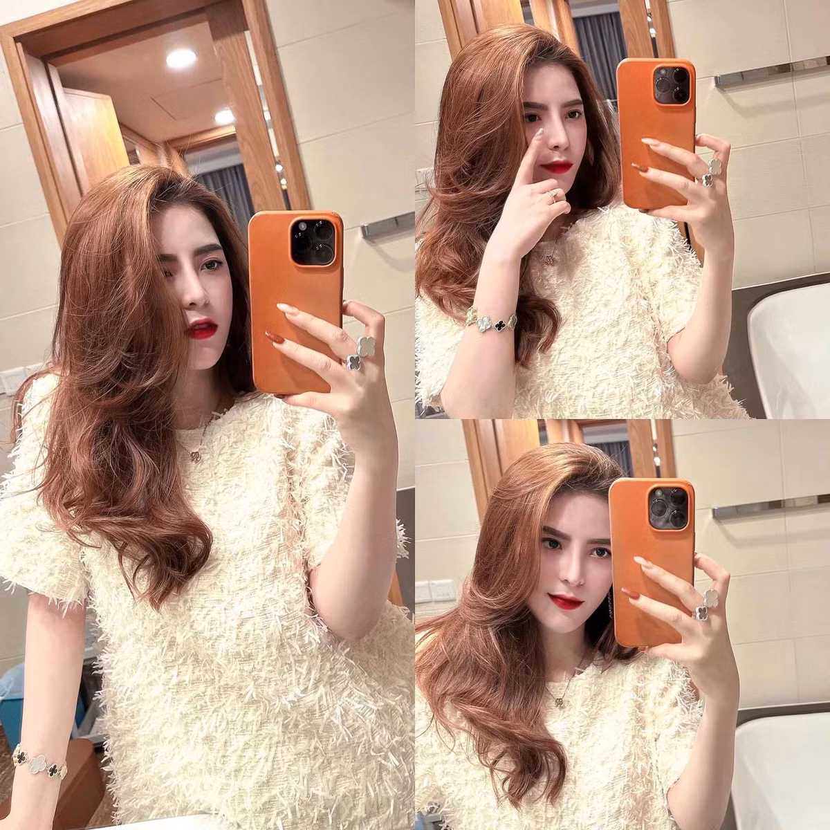 Nguyễn Hoàng Mai Ly được cho không có mặt tại thời điểm kiểm tra. Hiện lực lượng chức năng đang kiểm đếm, phân loại sản phẩm và liên hệ với chủ cơ sở để kiểm tra tính hợp pháp của hàng hóa tại kho hàng này