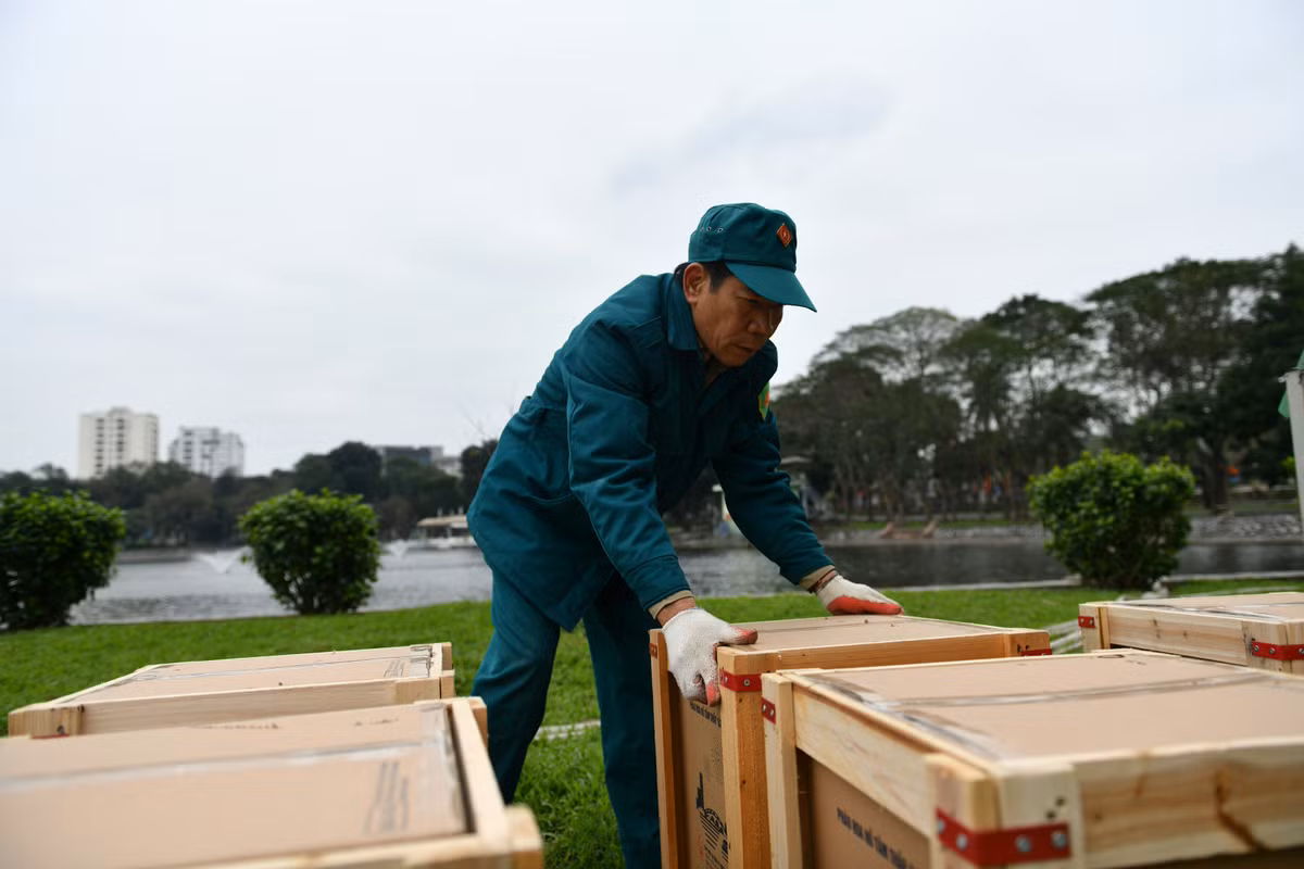 Dự kiến, số lượng người đổ về đón Giao thừa rất lớn nên công tác thường trực luôn được chú trọng và quan tâm.