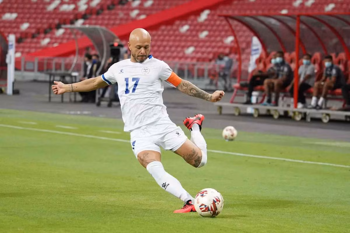 Schrock là một trong 3 cầu thủ quá tuổi được U23 Philippines mang sang Việt Nam tham dự SEA Games 31.