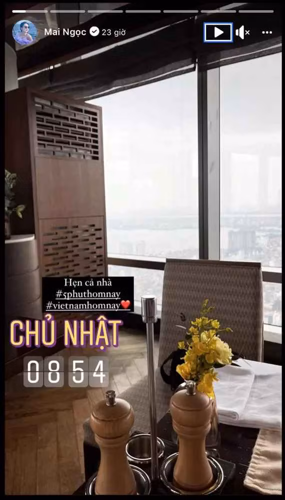 Mới đây, trên trang cá nhân, Mai Ngọc đã đăng tải những khoảnh khắc mới nhất kèm hình ảnh trước và sau một ngày lên sóng vào ngày cuối tuần.