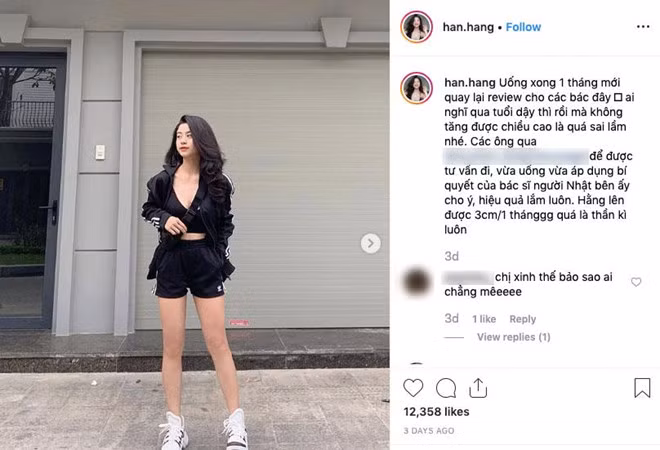 Trong một số bài đăng như quảng cáo thuốc tăng chiều cao, quảng cáo cho một trung tâm nâng ngực,… Hàn Hằng đã nhận nhiều gạch đá từ cộng đồng mạng vì PR không có tâm.