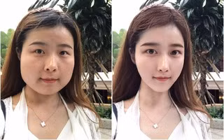2 bức ảnh chứng minh độ quan trọng của một chiếc cằm đẹp.