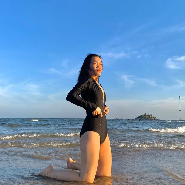 Lê Thụy cho rằng đây là chất riêng làm nên sức hút của bản thân. Tuy nhiên, điều này vô tình khiến nữ TikToker nhận về hàng trăm bình luận với nội dung bỡn cợt.