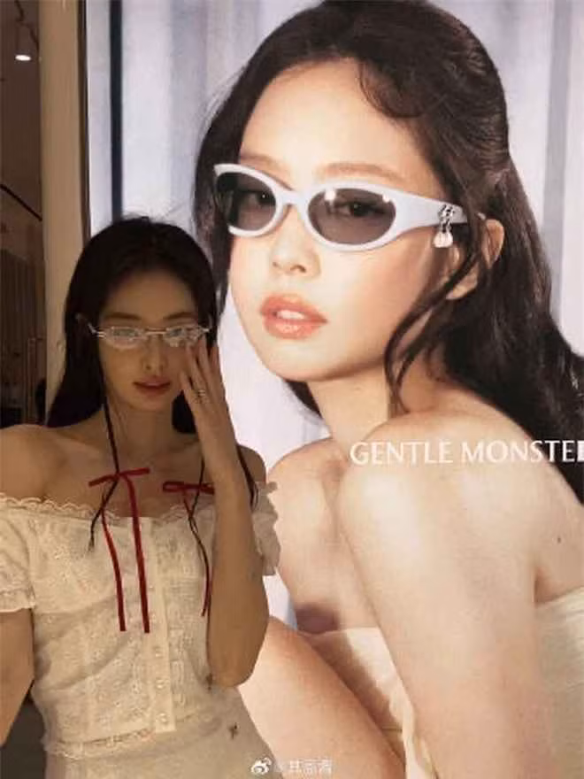 Cô nàng “gây lú" vì bộ nhân diện có nhiều nét tương đồng với Jennie, từ đôi mắt mèo xếch lanh lợi, hút hồn tới đôi môi cong dày gợi cảm, quyến rũ.