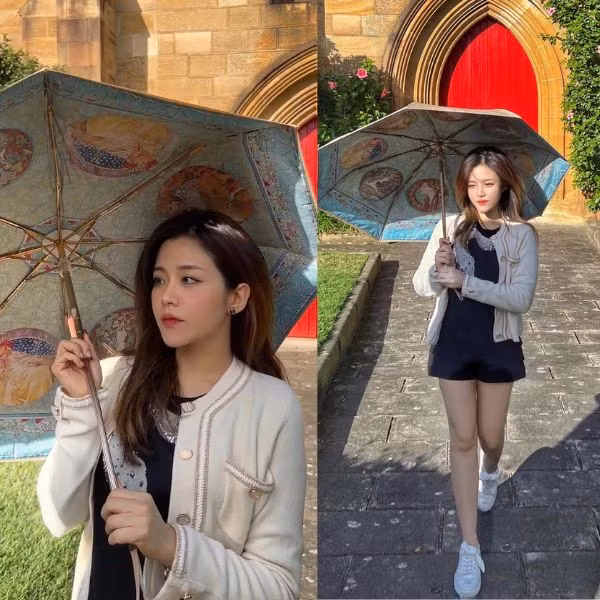  Ông Thoại Liên được nhiều khán giả biết tới vì là em gái ruột của Ông Cao Thắng - ông xã Đông Nhi. Cô nàng sở hữu vẻ ngoài xinh đẹp, sang chảnh cùng học thức cao.