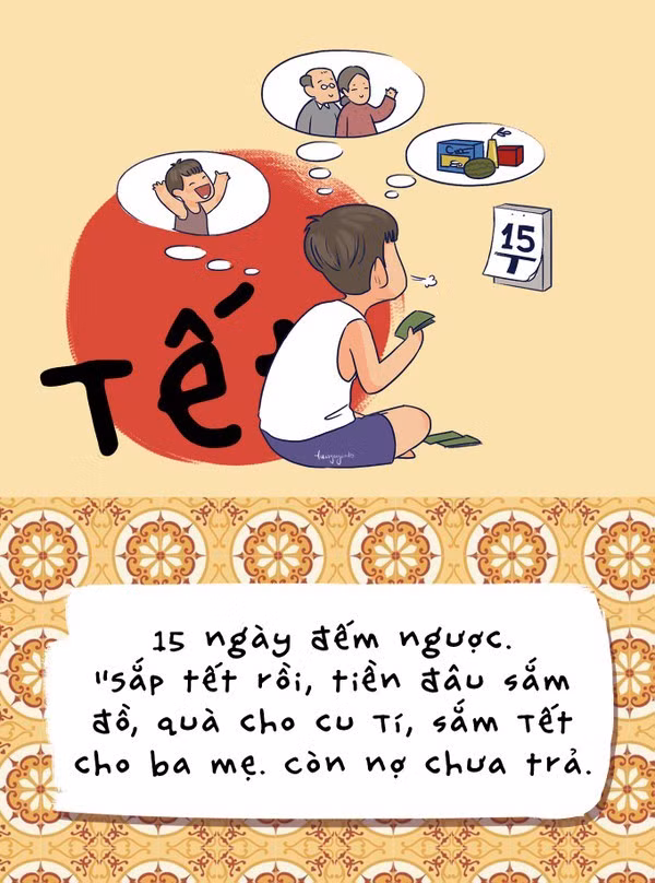  Tết là dịp để người con xa quê đoàn tụ cùng gia đình sau cả năm bôn ba kiếm sống. Thế nhưng, nhiều người cũng phải chuẩn bị tâm lý cho hàng tá chuyện "nhức cả đầu" mà dường như năm nào cũng lặp đi lặp lại, không phải chuyện này thì là chuyện kia.
