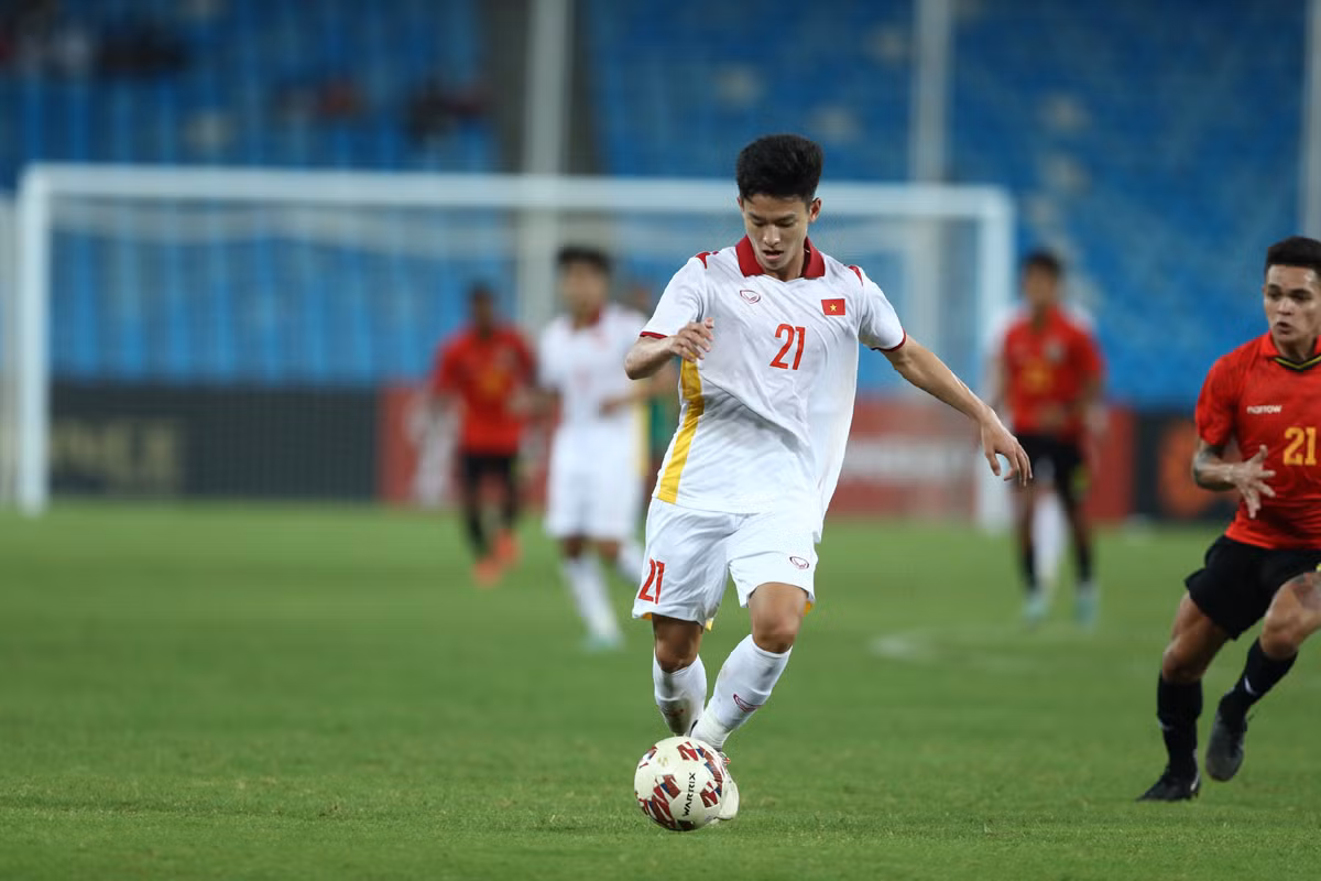 Thang U23 Dong Timor tren cham 11m, U23 Viet Nam thang tien chung ket
