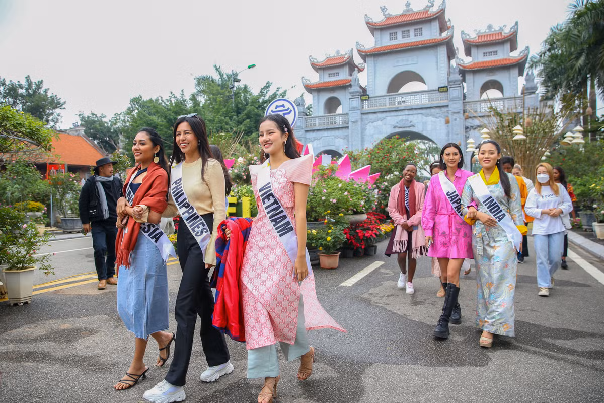 Dan Hoa hau Du lich the gioi khoe sac festival hoa Me Linh-Hinh-9