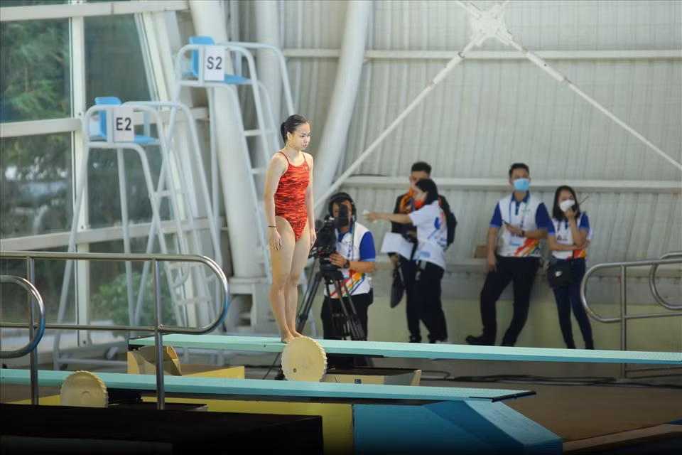 Ngô Phương Mai được coi là nữ VĐV nhảy cầu nổi bật nhất của Việt Nam gần một chục năm qua.