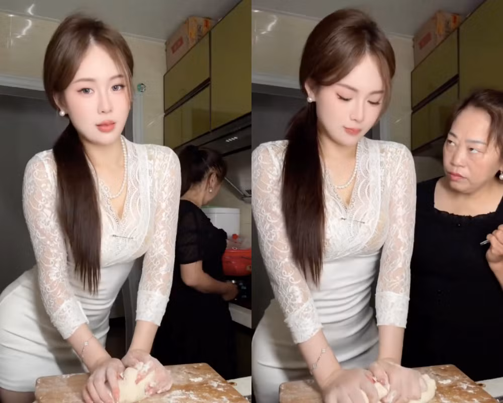 Nét mặt tự tin, thần thái quyến rũ trong lúc làm việc của cô đã khiến không ít người phải thổn thức.