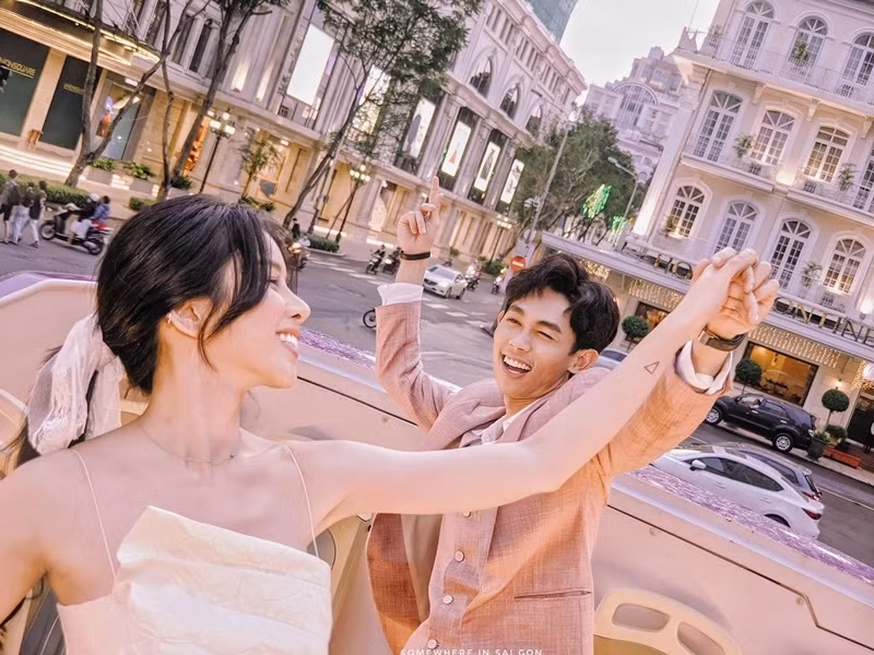 Mie và Hồng Thanh gặp nhau lần đầu tiên hồi tháng 3/2020 và nên duyên sau đó không lâu.
