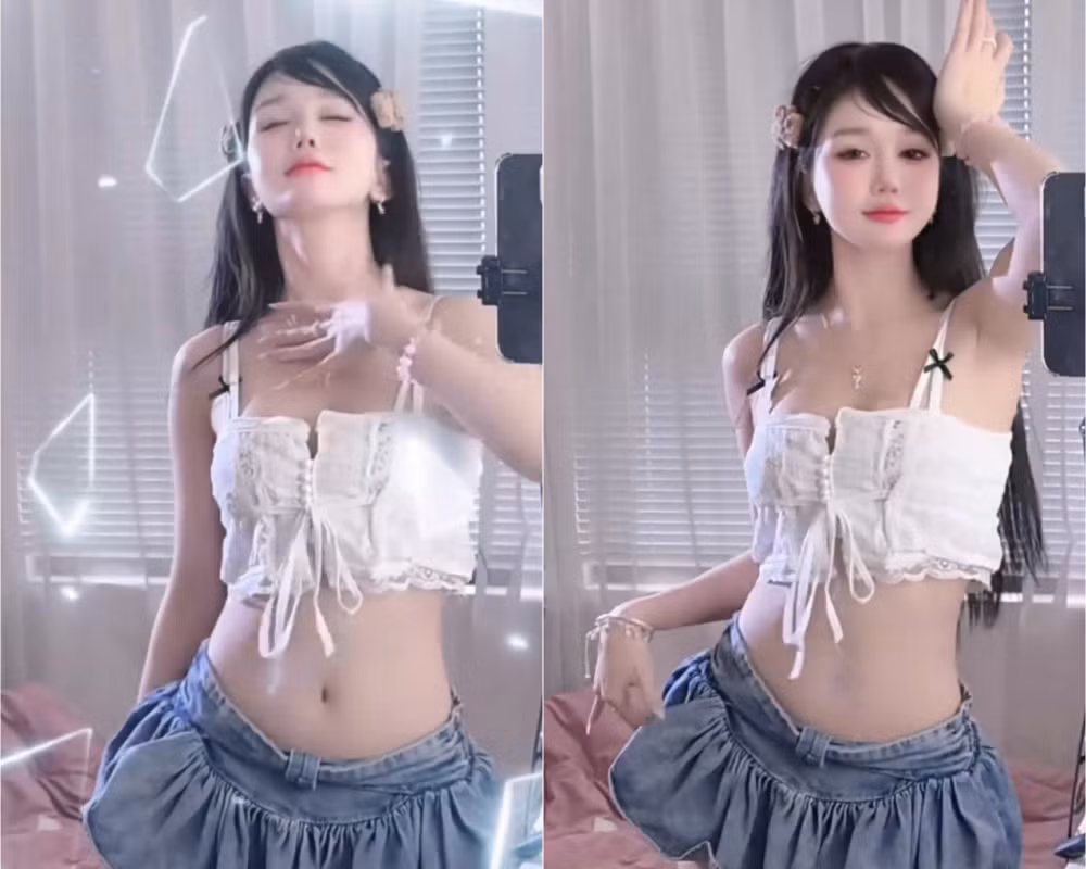 Vẻ đẹp trẻ trung và phong độ ấn tượng chỉ cần 30 giây ngắn ngủi, Phan Hoàng Thiên Thy đã khiến nhiều netizen phải xốn xang.
