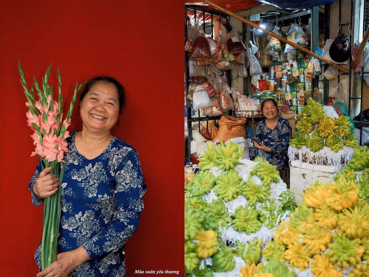 Những nụ cười, ánh mắt tràn đầy nghị lực và sự cống hiến, như những tia nắng ấm áp giữa tiết trời se lạnh trong bộ ảnh Tết của người lao động khiến nhiều người cảm thấy ấm lòng.