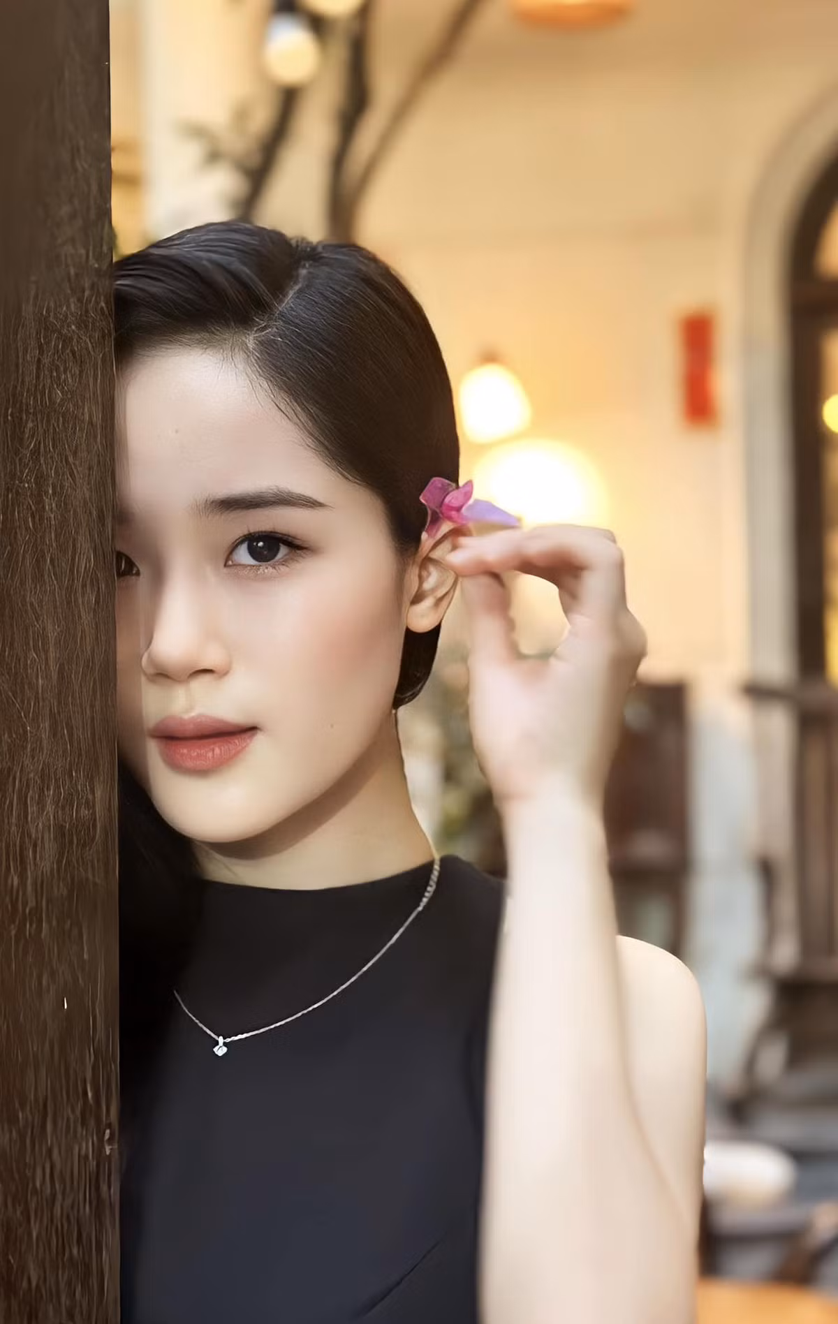 Từ một cô gái đi thử vai phụ nhưng nhận được vai chính, Thùy Linh biết ơn ekip làm phim đã tạo cơ hội, hướng dẫn và hỗ trợ nhiệt tình.