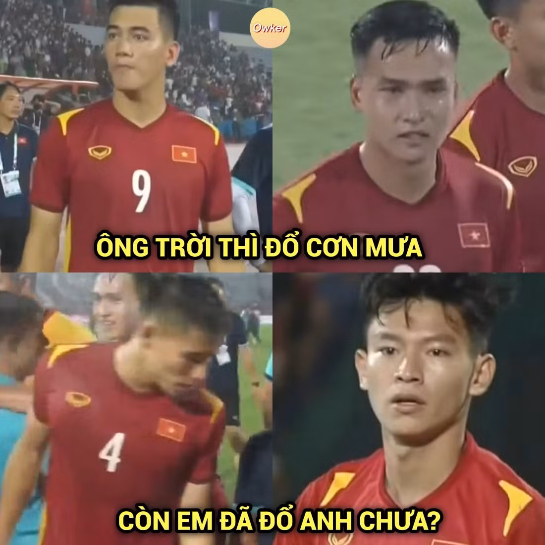 Trời Phú Thọ đổ cơn mưa còn dàn U23 Việt Nam thì làm NHM nước nhà đổ vì quá hay.