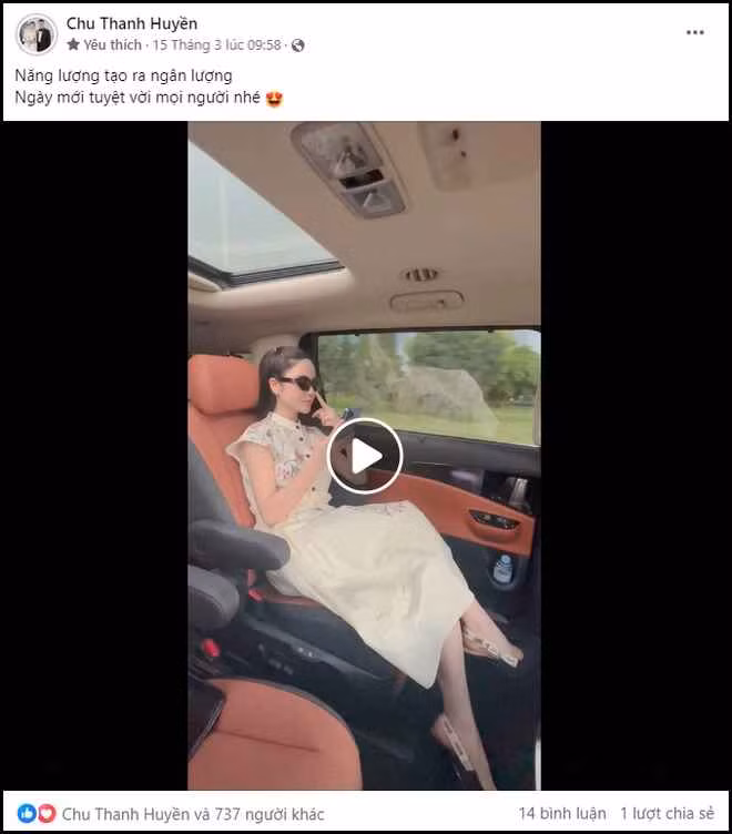 Chẳng hạn như vợ Quang Hải từng viết trên trang cá nhân: “Mình thích cuộc đời mình thật nhiều biến động, cụ thể là biến động số dư”, “Năng lượng tạo ra ngân lượng”, “Thức khuya dậy sớm kiếm tiền/ Ăn ngon mặc đẹp chẳng phiền đến ai”,...