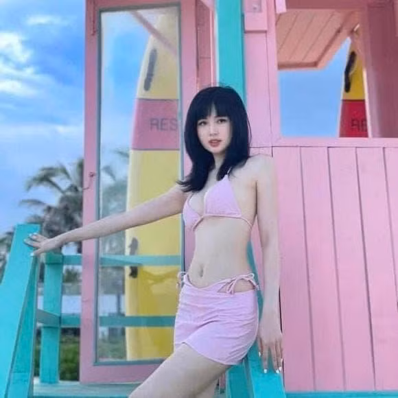 Ở đỉnh cao sự nghiệp, gái xinh họ Phạm kết hôn với doanh nhân Chu Ngọc Thành vào cuối năm 2014. Tháng 7/2015, cả hai hạnh phúc chào đón con đầu lòng, đặt tên Alex Chí An.