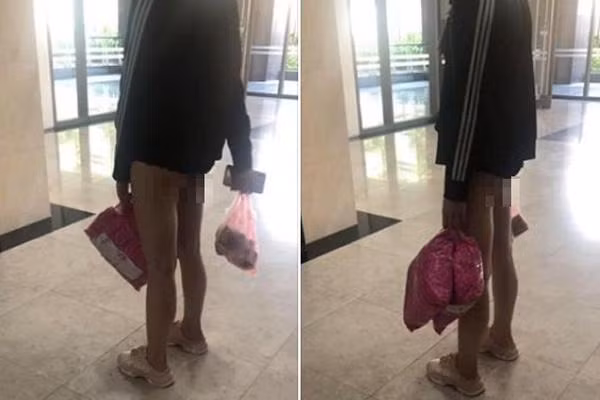 Thêm một trường hợp chiếc quần tất phản chủ khiến cô gái xấu mặt khi ra đường.