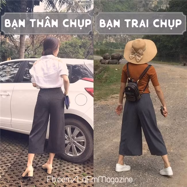 Sự giống nhau giữa bạn thân và bạn trai đó là đều chụp ảnh rất... xấu.