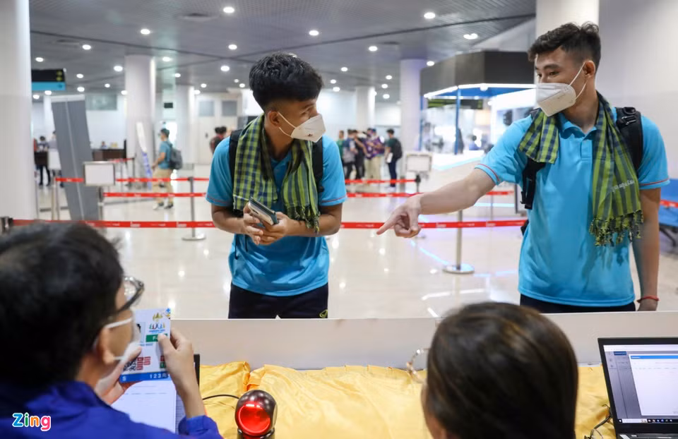 Nhiều cầu thủ U22 Việt Nam từng tập luyện ở đây, tại giải U23 Đông Nam Á 2022. Ở giải đấu này, đoàn quân của HLV Đinh Thế Nam giành chức vô địch. Ảnh: Zing
