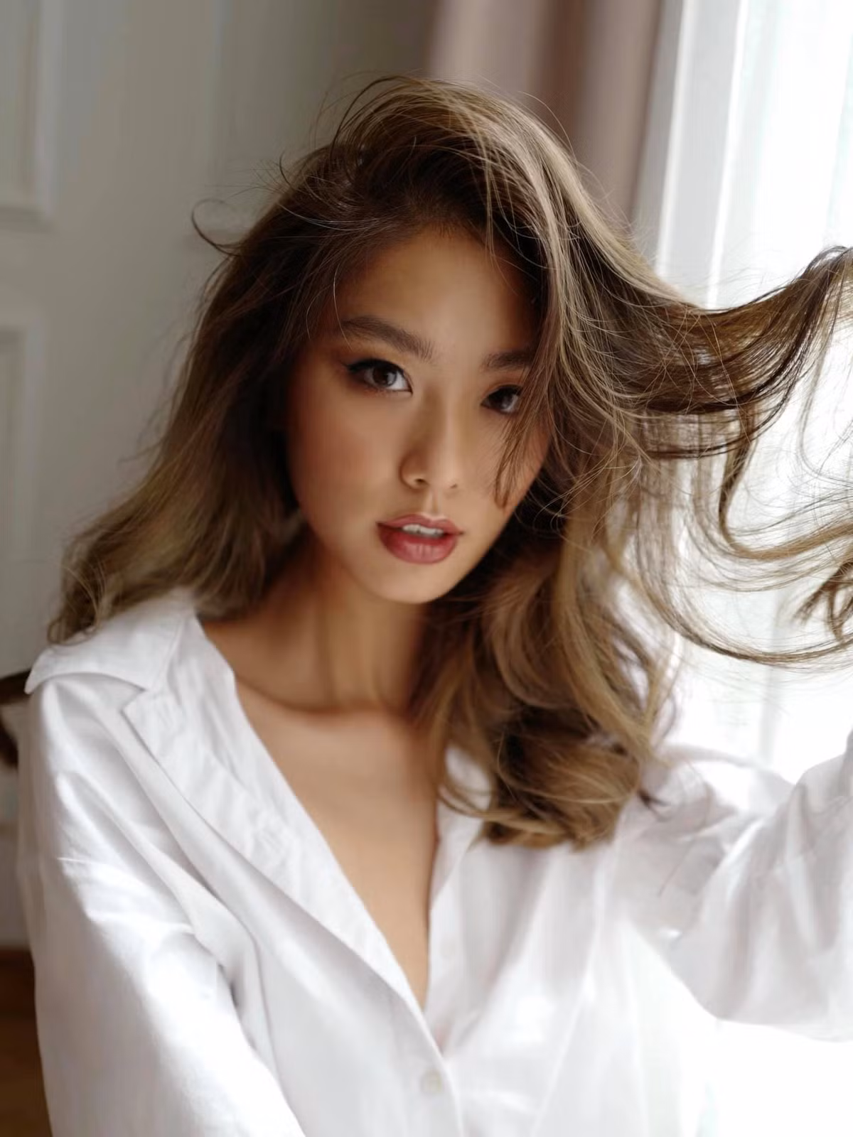 Ngoài những bức hình bikini, rich kid cũng gây chú ý với trang phục sân golf cực xinh.